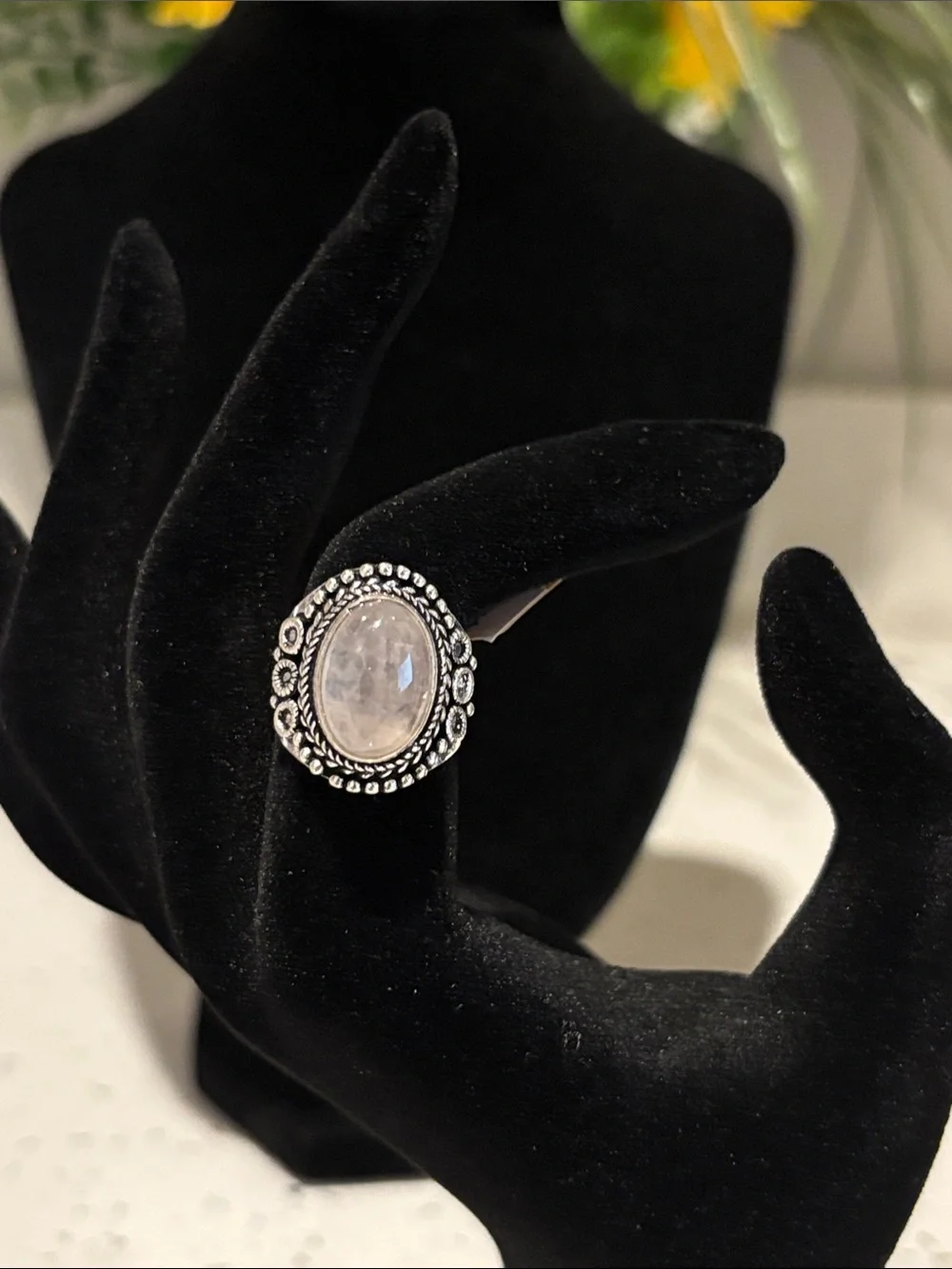 Hand Crafted rose quartz